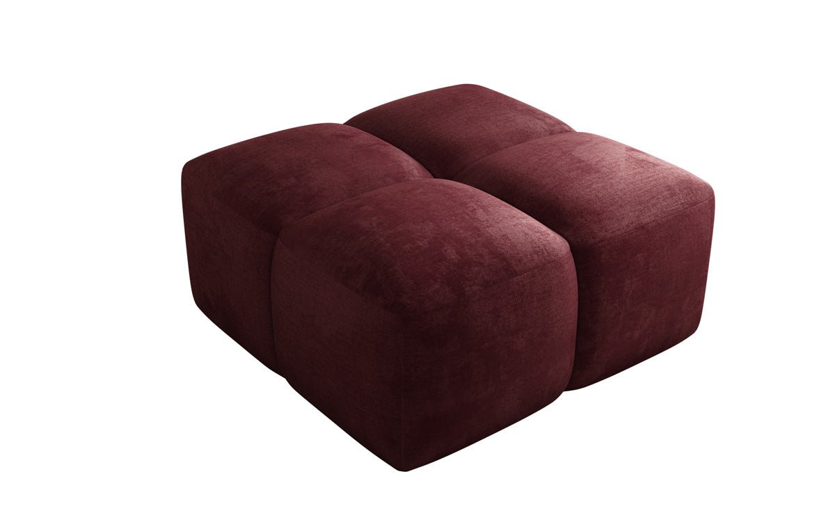 Celly side stool in velvet