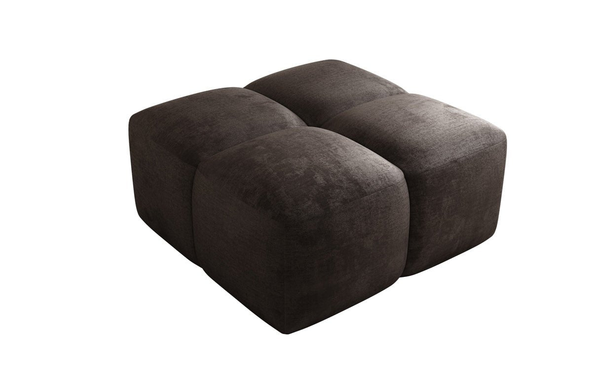 Celly side stool in velvet
