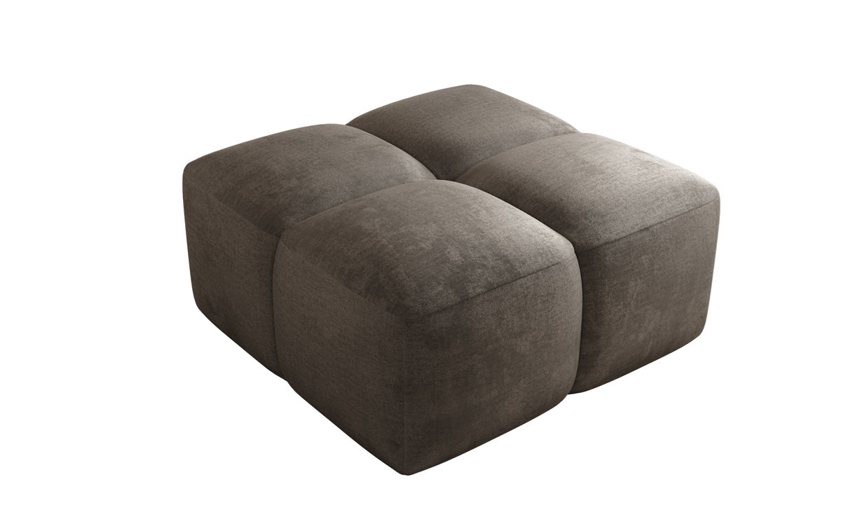 Celly side stool in velvet