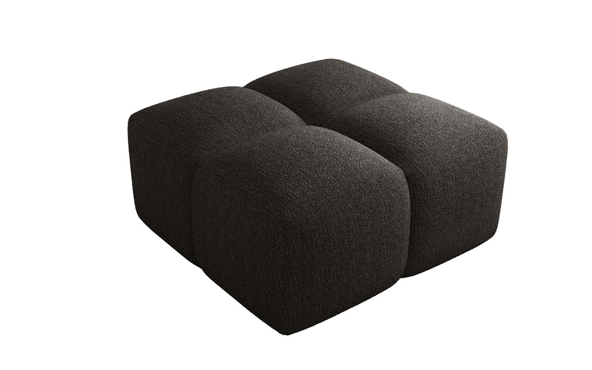 Beistellhocker Celly in Bouclé