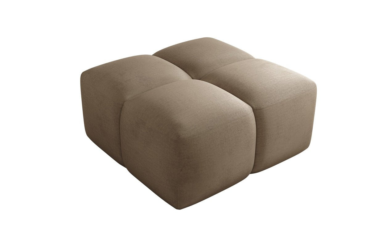 Celly side stool in velvet