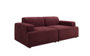 Designer 2 Sitzer Sofa Monza  in Samt