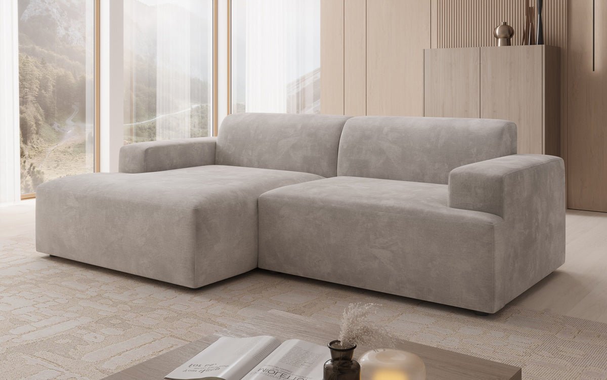 Designer Sofa Monza L in Velvet