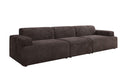 Designer Sofa Monza 3 Seater XXL in Corduroy