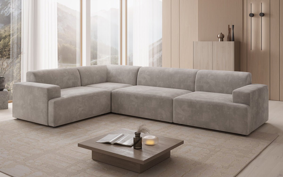 Designer Sofa Monza Living Landscape L in Velvet
