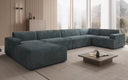 Designer Sofa Monza U XXL in Corduroy