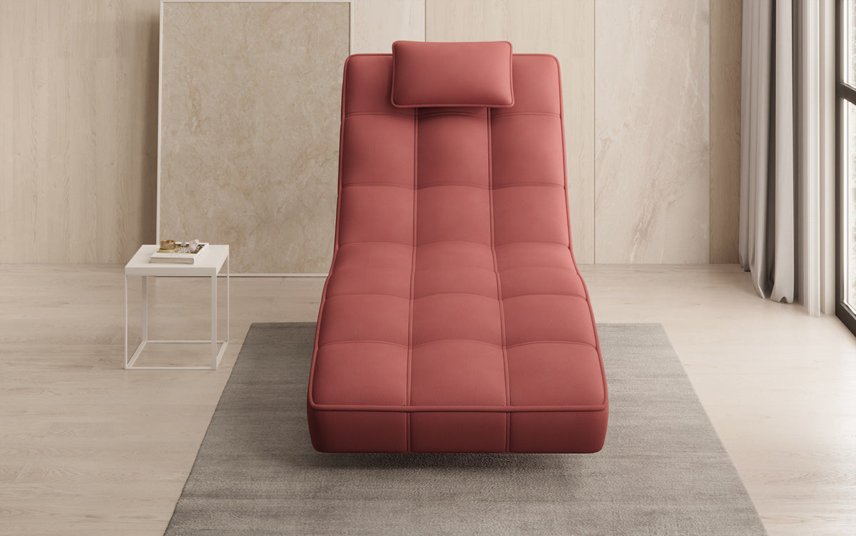 Designer Relax Lounger Livara Fabric with Swivel Function