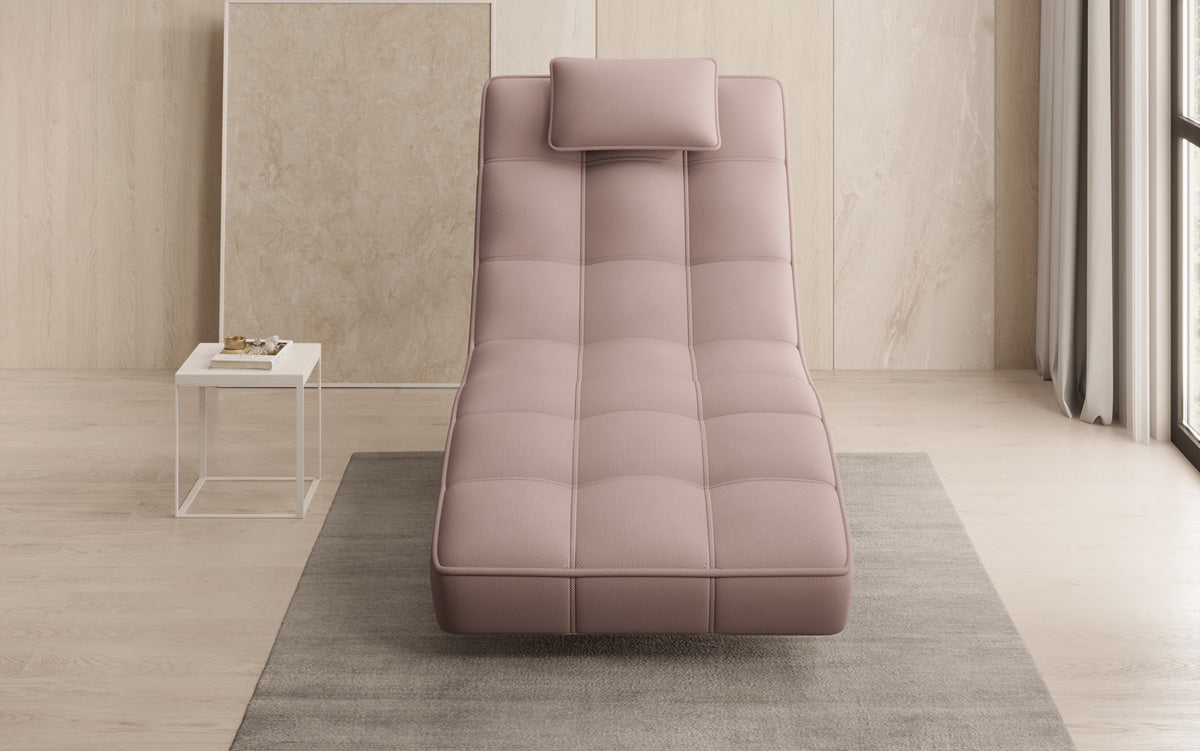 Designer Relax Lounger Livara Fabric with Swivel Function