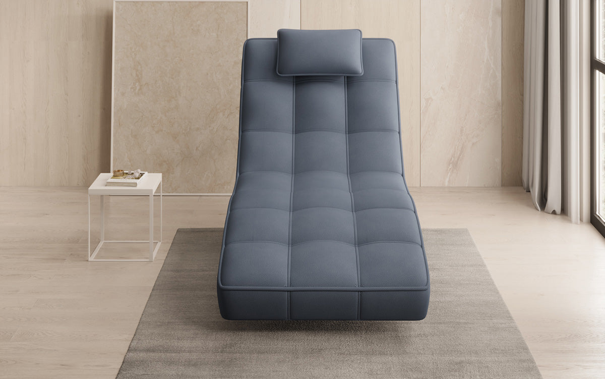 Designer Relax Lounger Livara Fabric with Swivel Function