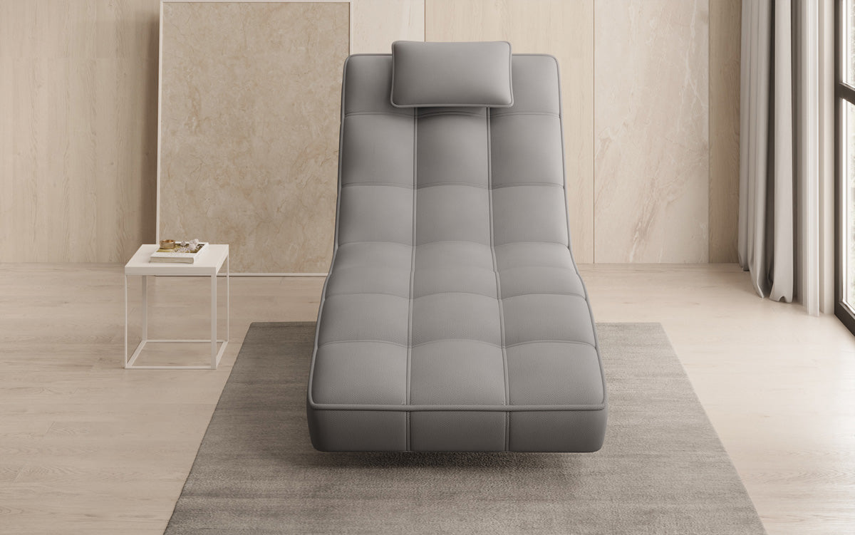 Designer Relax Lounger Livara Fabric with Swivel Function