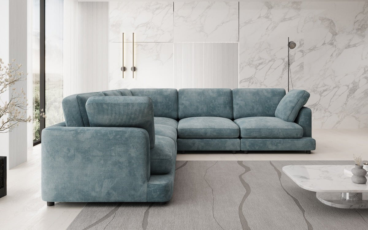 Designer Sofa Thalessa L Maxi in Corduroy