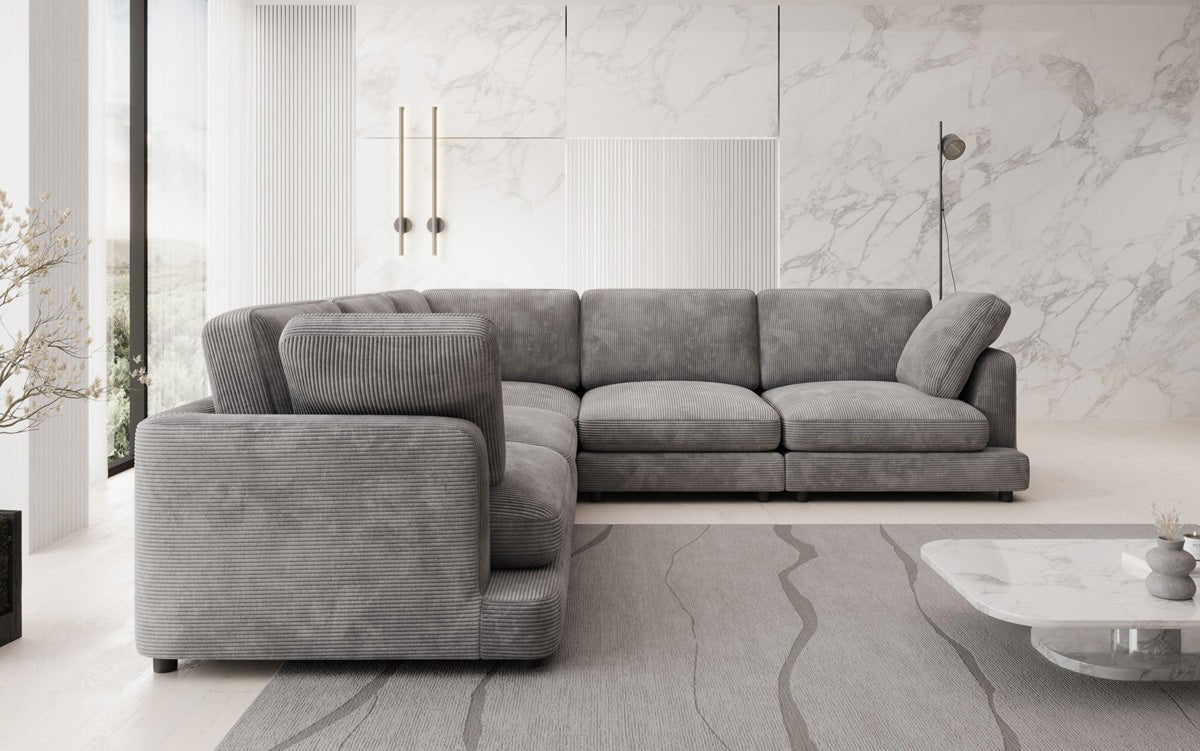 Designer Sofa Thalessa L Maxi in Corduroy