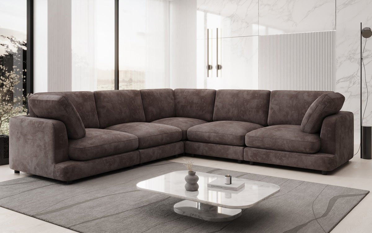 Designer Sofa Thalessa L Maxi in Corduroy
