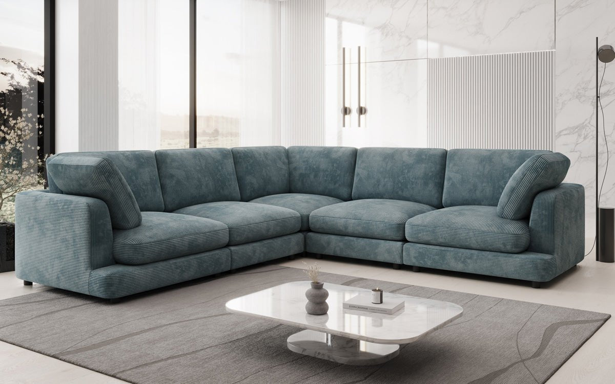Designer Sofa Thalessa L Maxi in Corduroy