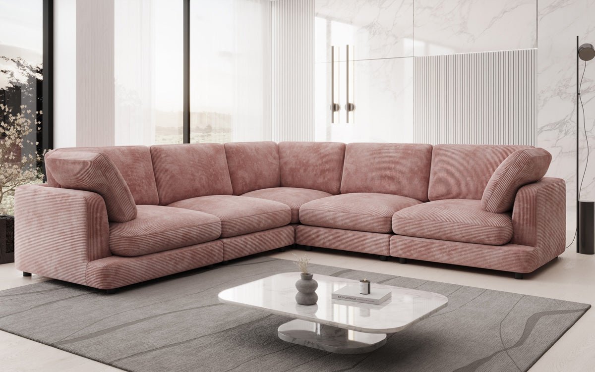 Designer Sofa Thalessa L Maxi in Corduroy