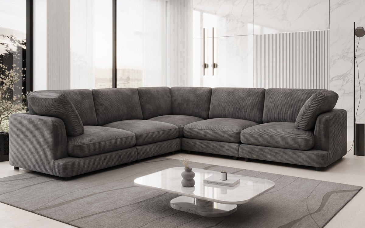Designer Sofa Thalessa L Maxi in Corduroy