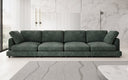 Designer 4 Sitzer Sofa Thalessa in Cord
