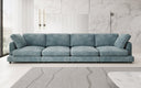 Designer 4 Sitzer Sofa Thalessa in Cord
