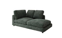 Designer chaise longue/sofa Thalessa in Corduroy