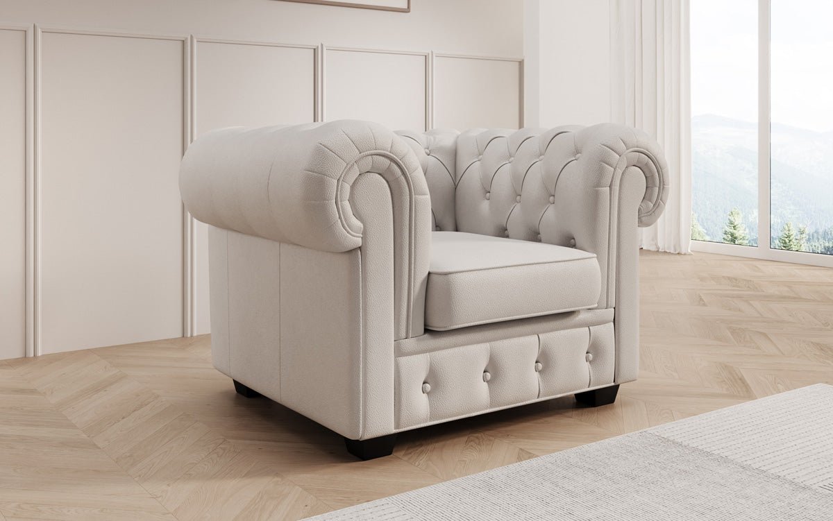 Chesterfield Royal 3+2+1 Sofa Set in Genuine Leather