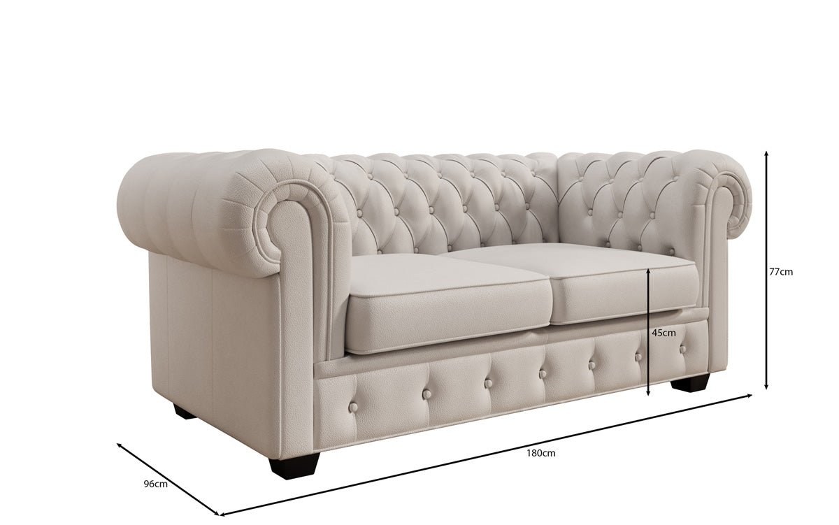 Chesterfield Royal 3+2+1 Sofa Set in Genuine Leather