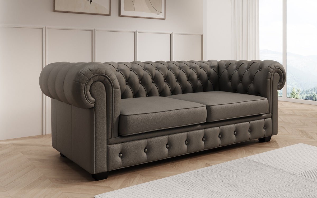 Chesterfield Royal 3+2+1 Sofa Set in Genuine Leather