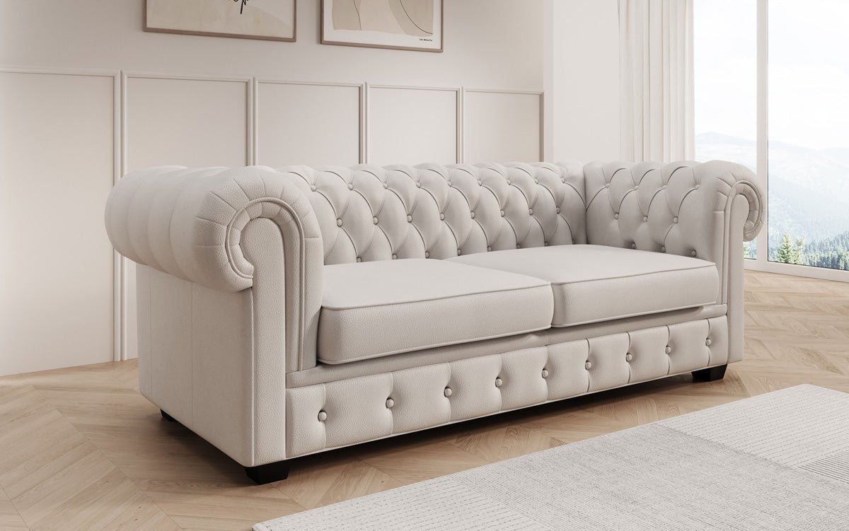 Chesterfield Royal 3+2+1 Sofa Set in Genuine Leather