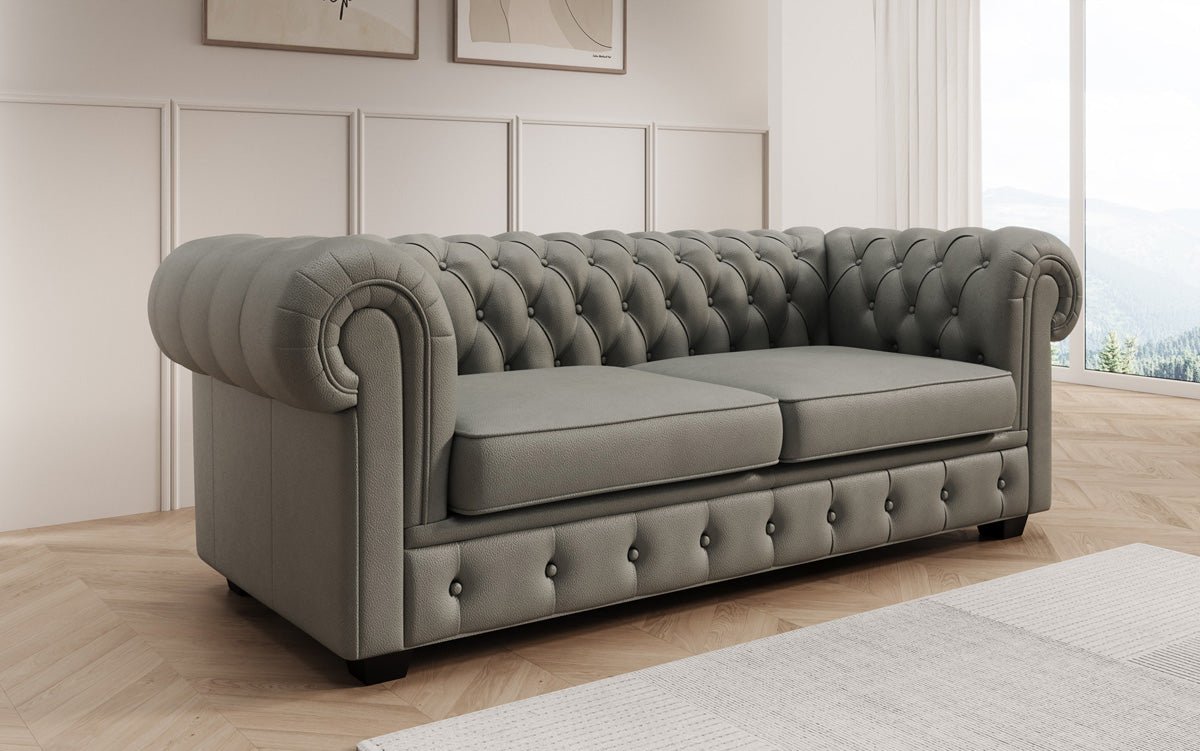 Chesterfield Royal 3+2+1 Sofa Set in Genuine Leather