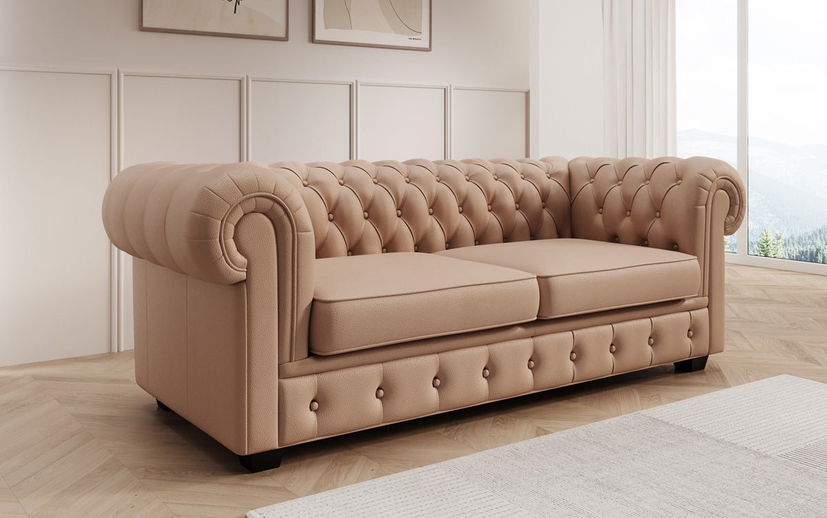 Chesterfield Royal 3+2+1 Sofa Set in Genuine Leather