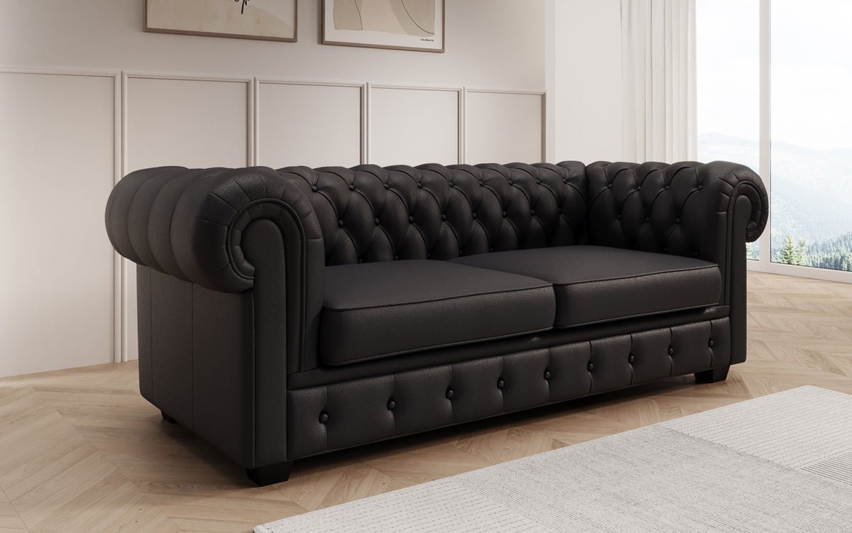 Chesterfield Royal 3+2+1 Sofa Set in Genuine Leather