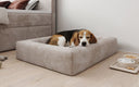 Dog bed Cordino 80 × 100 cm in Corduroy