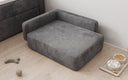 Hundebett BelloCouch 80 × 60 cm in Cord