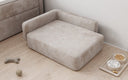 Hundebett BelloCouch 80 × 60 cm in Cord