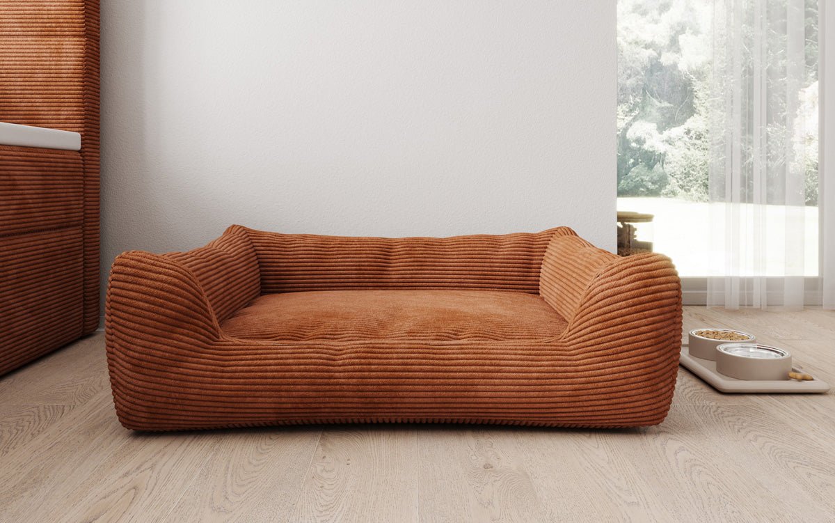 Dog bed Cosmo 120 × 80 cm in Corduroy