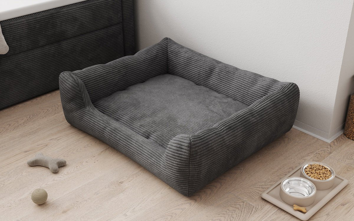 Dog bed Cosmo 120 × 80 cm in Corduroy