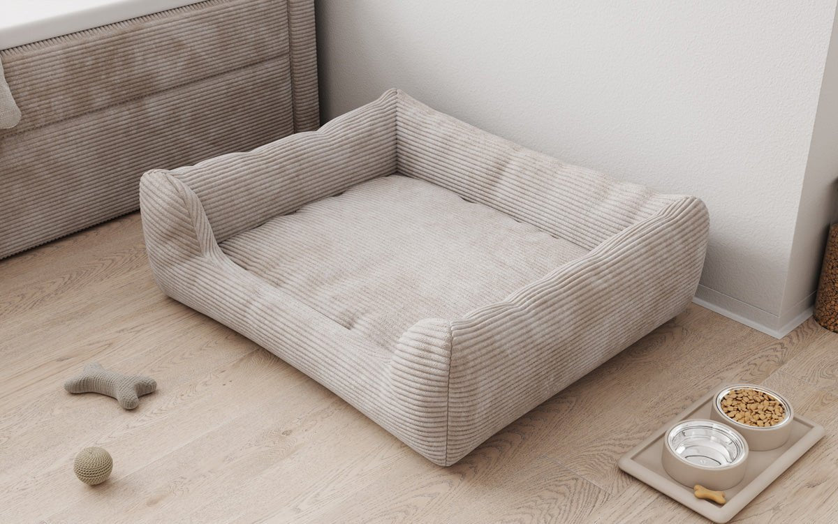Dog bed Cosmo 120 × 80 cm in Corduroy