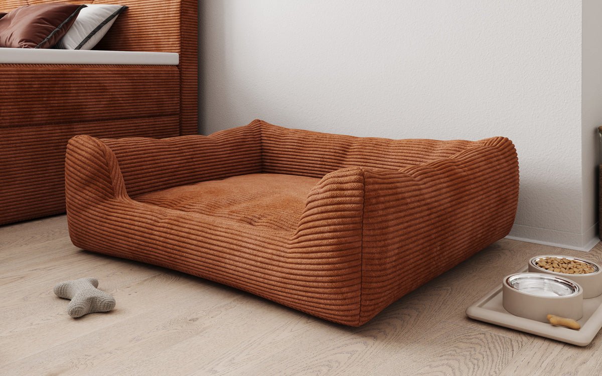 Dog bed Cosmo 120 × 80 cm in Corduroy