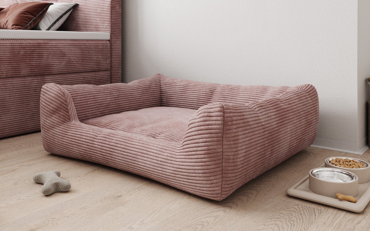 Dog bed Cosmo 120 × 80 cm in Corduroy