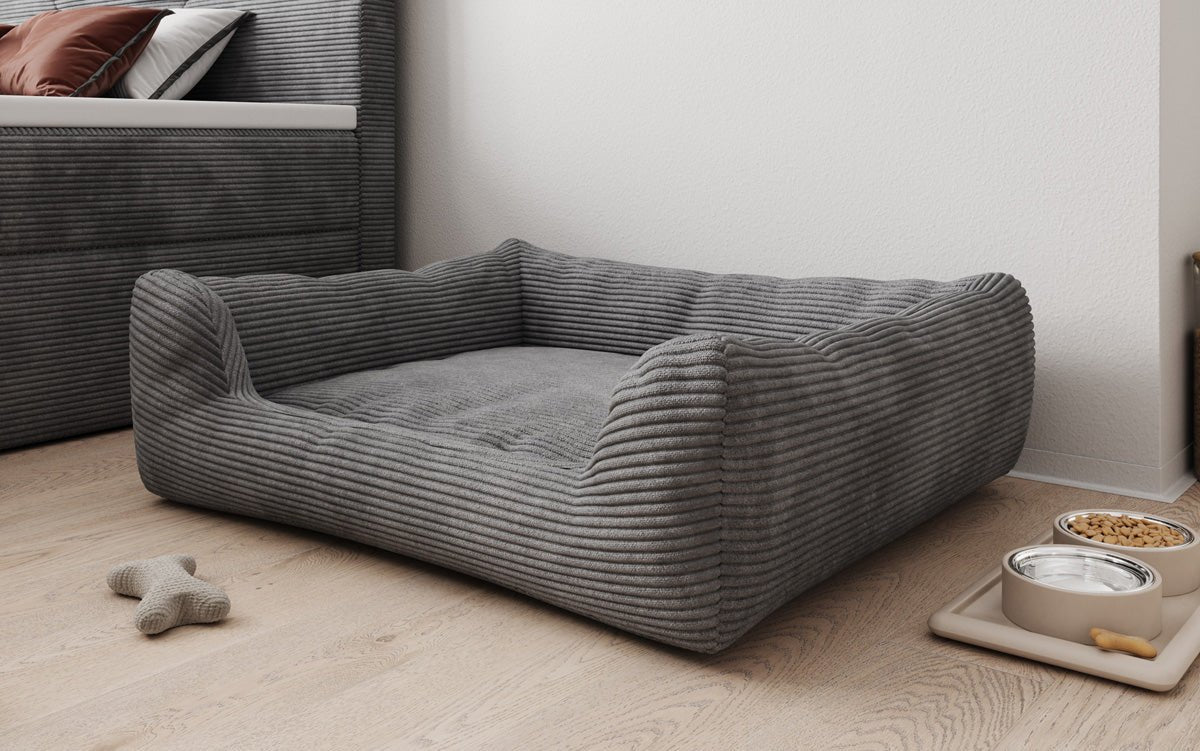 Dog bed Cosmo 120 × 80 cm in Corduroy