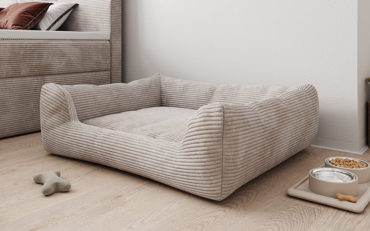 Dog bed Cosmo 120 × 80 cm in Corduroy