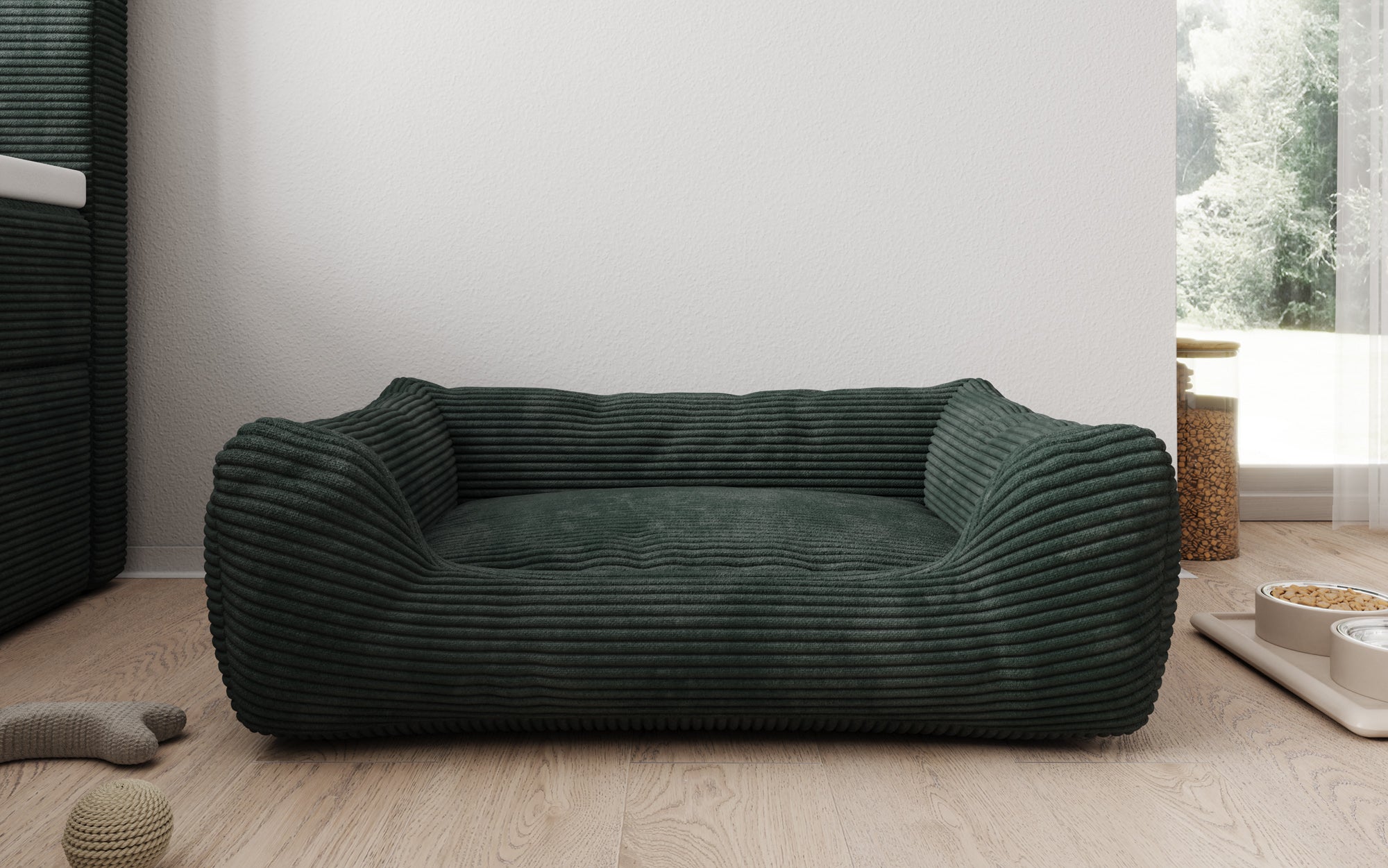 Dog bed Cosmo 60 × 80 cm in Corduroy