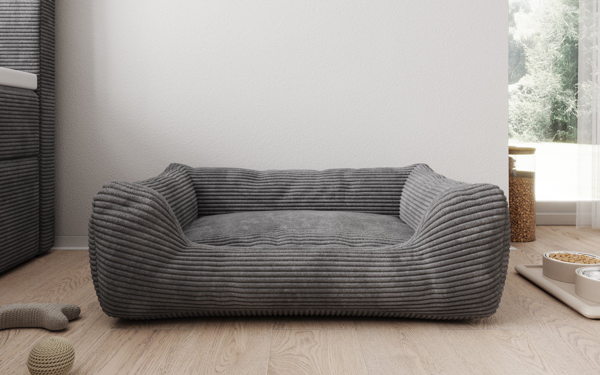 Dog bed Cosmo 60 × 80 cm in Corduroy