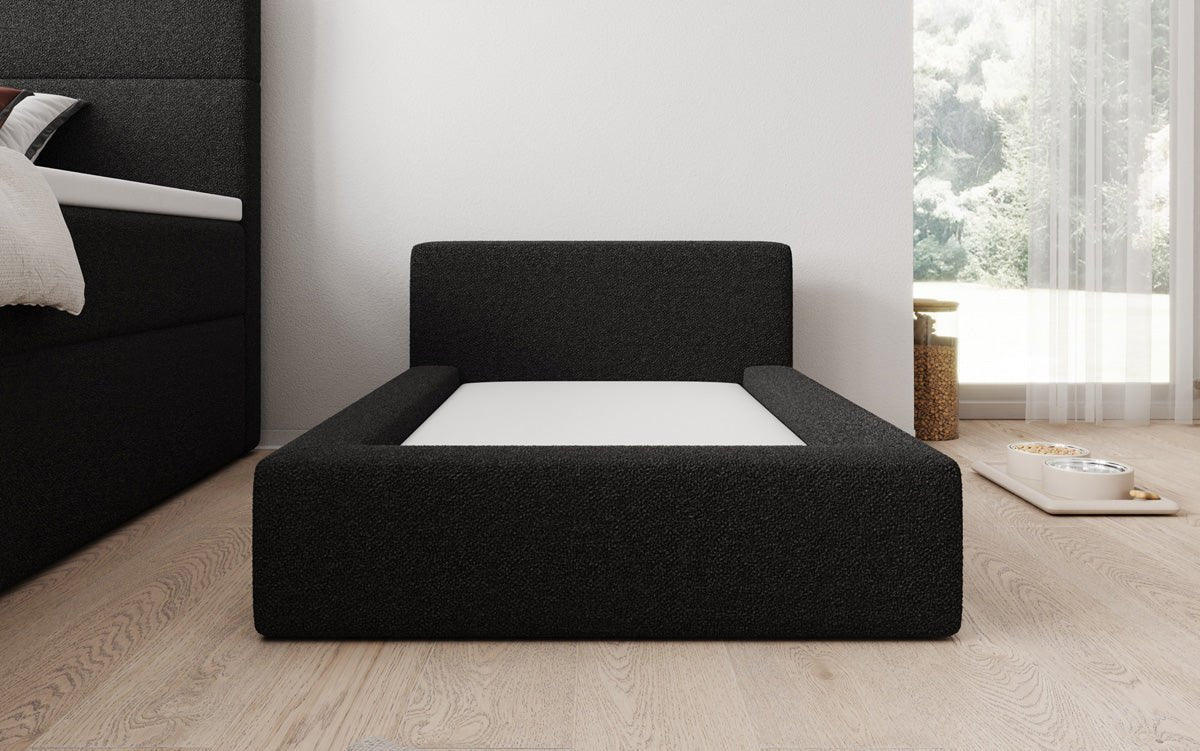 Dog bed LupoLounge 110 × 80 cm in Bouclé