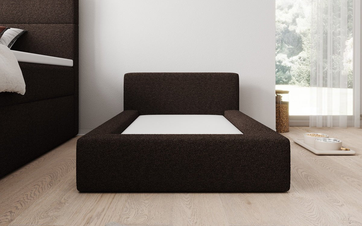 Dog bed LupoLounge 110 × 80 cm in Bouclé