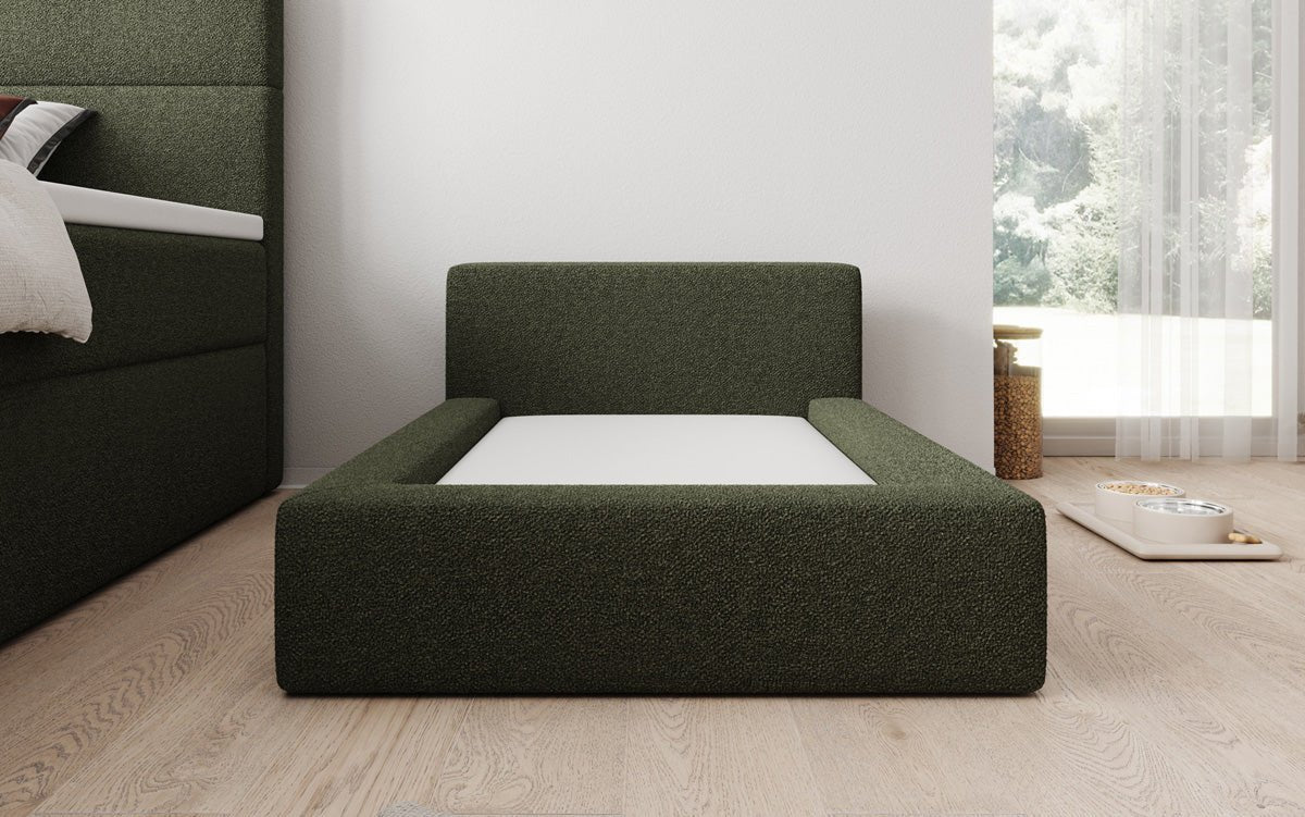 Dog bed LupoLounge 110 × 80 cm in Bouclé