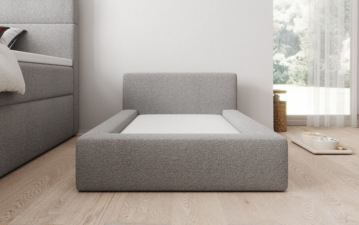 Dog bed LupoLounge 110 × 80 cm in Bouclé
