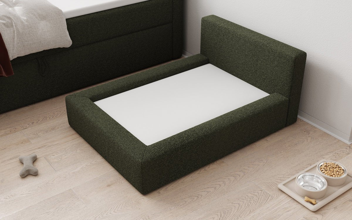 Dog bed LupoLounge 110 × 80 cm in Bouclé