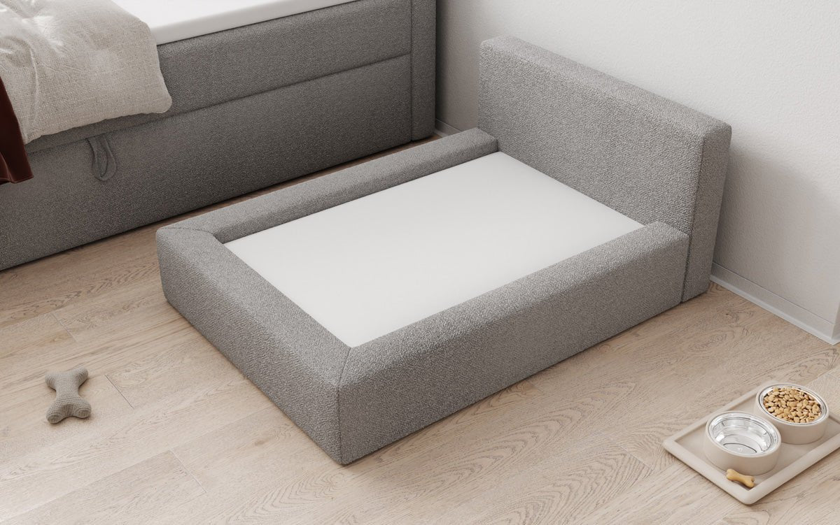 Dog bed LupoLounge 110 × 80 cm in Bouclé