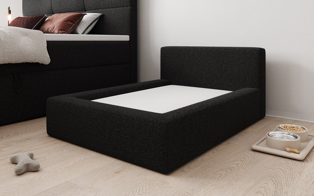 Dog bed LupoLounge 110 × 80 cm in Bouclé