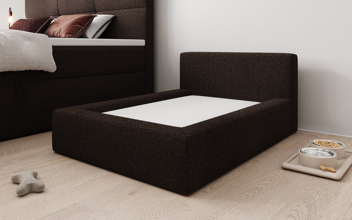 Dog bed LupoLounge 110 × 80 cm in Bouclé